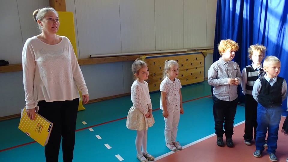 Pasowanie na Czytelnika w Konikowie