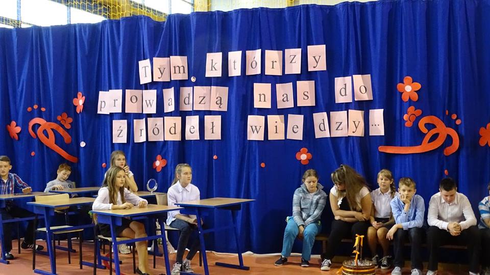 Dzień Edukacji Narodowej w Szkole Podstawowej im. W. Szymborskiej w Konikowie