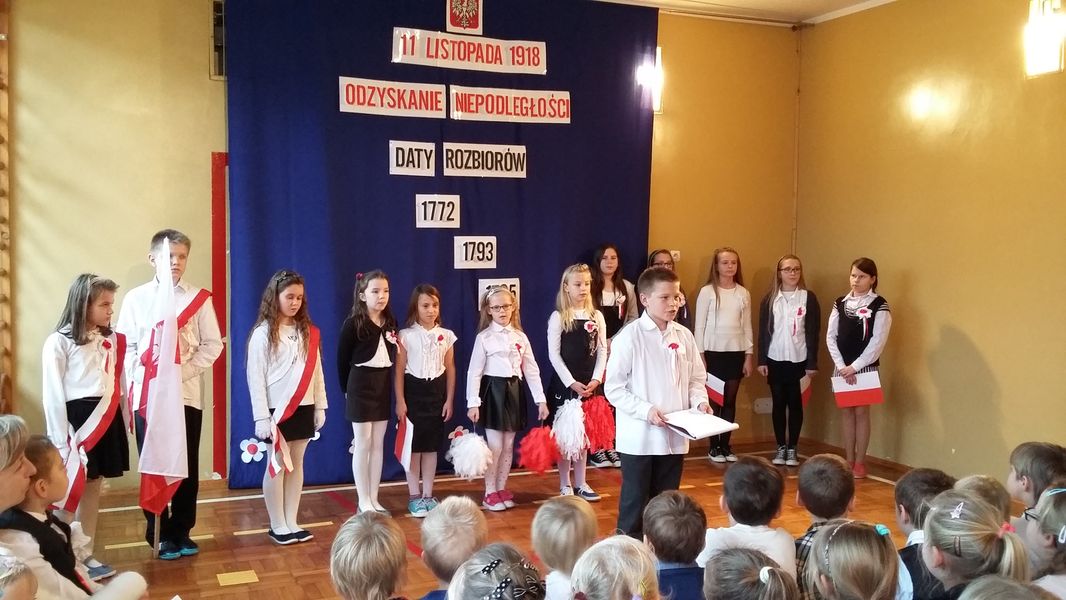 Narodowe Święto Niepodległości w SP w Dunowie