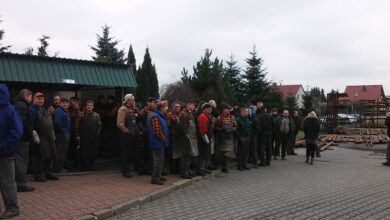 Ewakuacja pracowników przedsiębiorstwa HAKO Technology