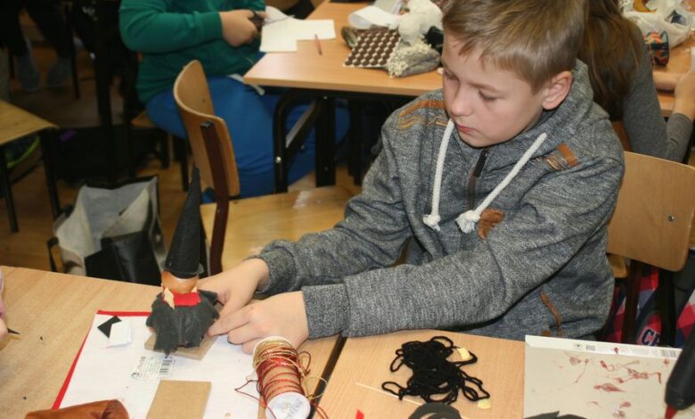 Nietypowe zajęcia techniki w Szkole Podstawowej w Konikowie