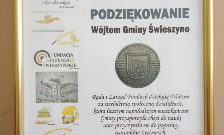 podziękowanie