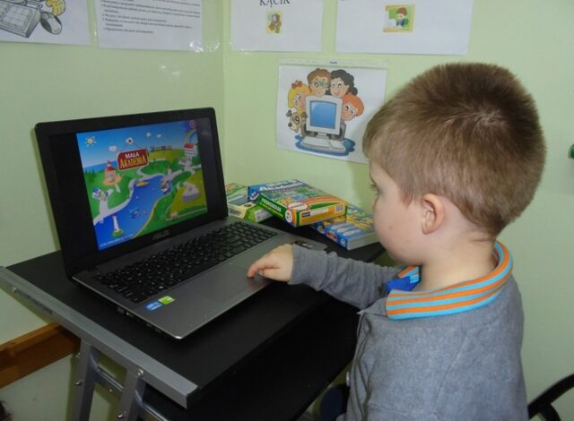 Zajęcia komputerowe przedszkolaków