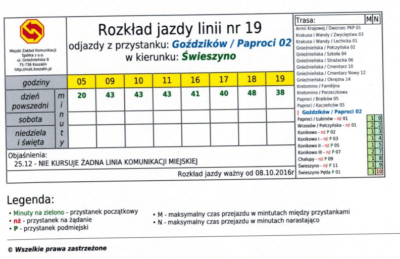 rozkład jazdy rozkład jazdy
