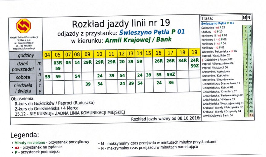 rozkład jazdy rozkład jazdy