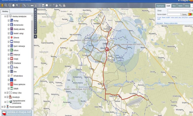 Strefy oddziaływania elektrowni wiatrowych