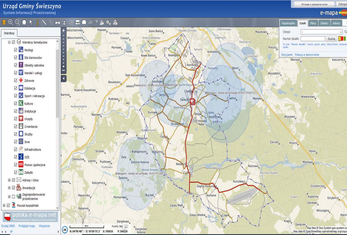 Strefy oddziaływania elektrowni wiatrowych